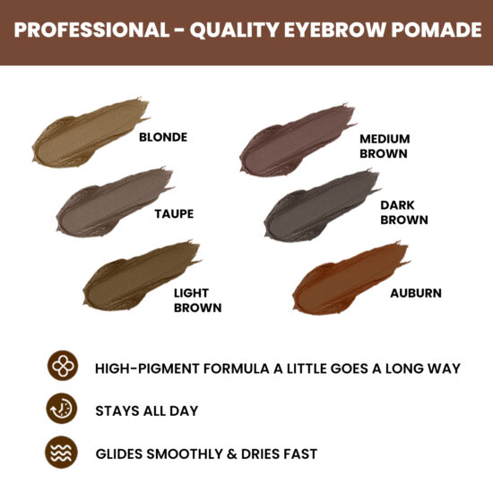 EELHOE Perfect Brow Stencil Kit – 3D Eyebrow Cream
