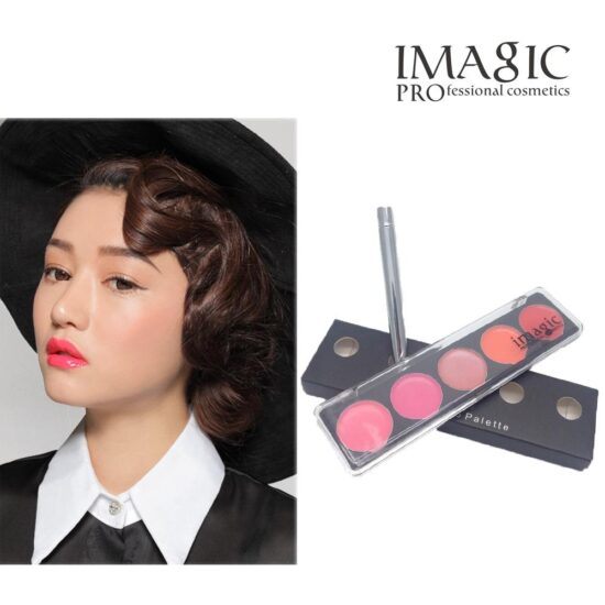 IMAGIC Waterproof Lipstick Palette – Natural Beauty Makeup Set