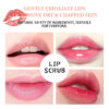 EELHOE Strawberry Lip Scrub – Exfoliates, Hydrates & Softens Dry Lips