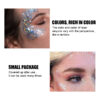 EELHOE Shining Silver Body & Face Gel – Glitter Makeup