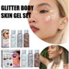 EELHOE Shining Silver Body & Face Gel – Glitter Makeup
