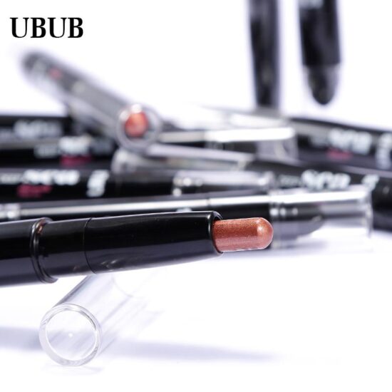 UBUB Dual-Color Velvet Shimmer Eye Pencil