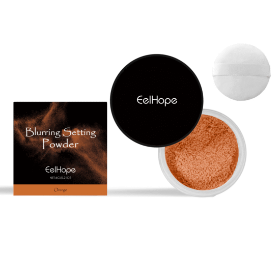 Eelhope Orange Setting Powder – Long-Lasting & Lightweight
