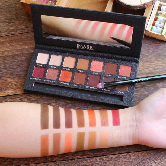 ABDCAB22B7C350029DACB1B3C9A64E2D IMAGIC 14-Color Matte Nude Eyeshadow Palette