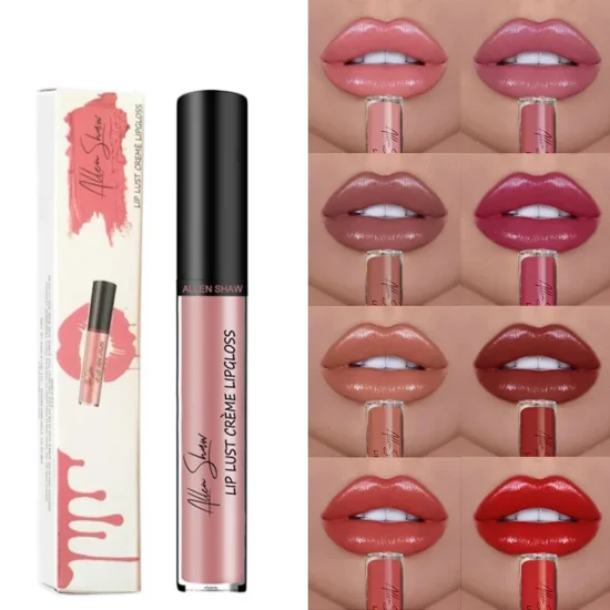 Nude Liquid Lip Glaze – Long-Lasting, Moisturizing Gloss