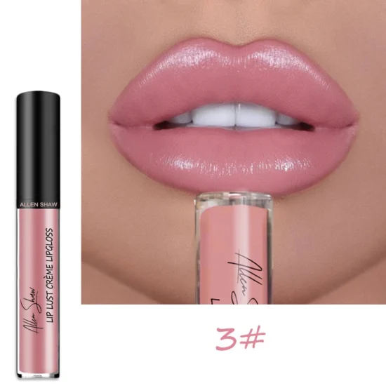 Nude Liquid Lip Glaze – Long-Lasting, Moisturizing Gloss