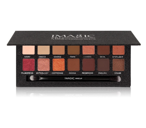 F2F67A2CBD8B25F3BE7BFD3A0C63E614 IMAGIC 14-Color Matte Nude Eyeshadow Palette