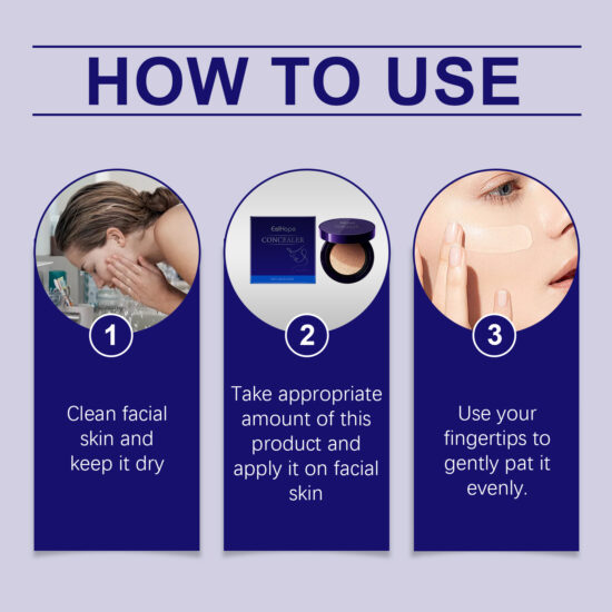 Eelhope Air Cushion Foundation – Moisturizing, Concealer Base