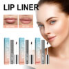 Waterproof Peel Lip Liner with Lip Brush